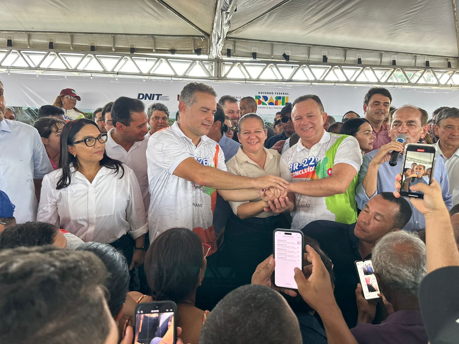 Prefeita Luciana participa da inauguração histórica do trecho da BR 226 entre Timon e Báu