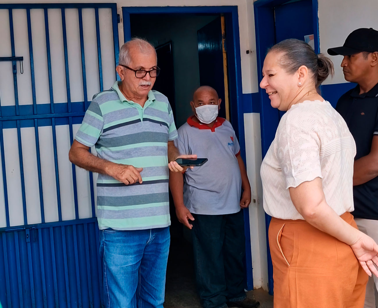 Prefeita Luciana Leocádio visita Início da reforma e ampliação do Hospital Zuza Coelho