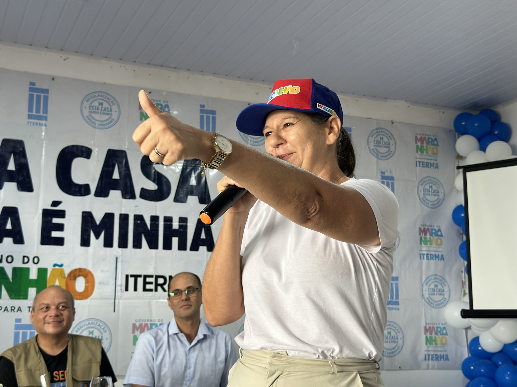  Luciana Leocádio e ITERMA lançam mutirão histórico de regularização fundiária em Buriti Bravo